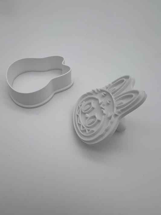 Labubu Figürlü Kurabiye ve Oyun Hamuru Kalıbı