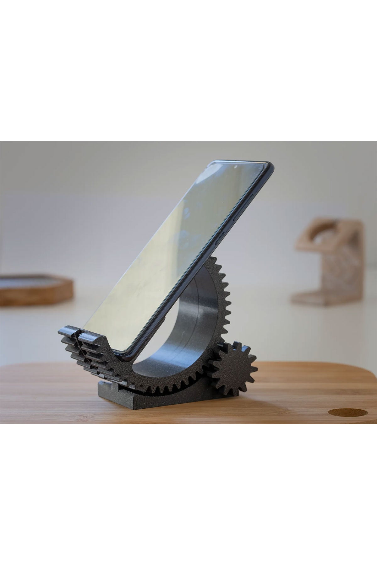 Eğimli Telefon Tutucu - Masaüstü Telefon Standı - Ayarlanabilir Ergonomik Telefon Tutucu