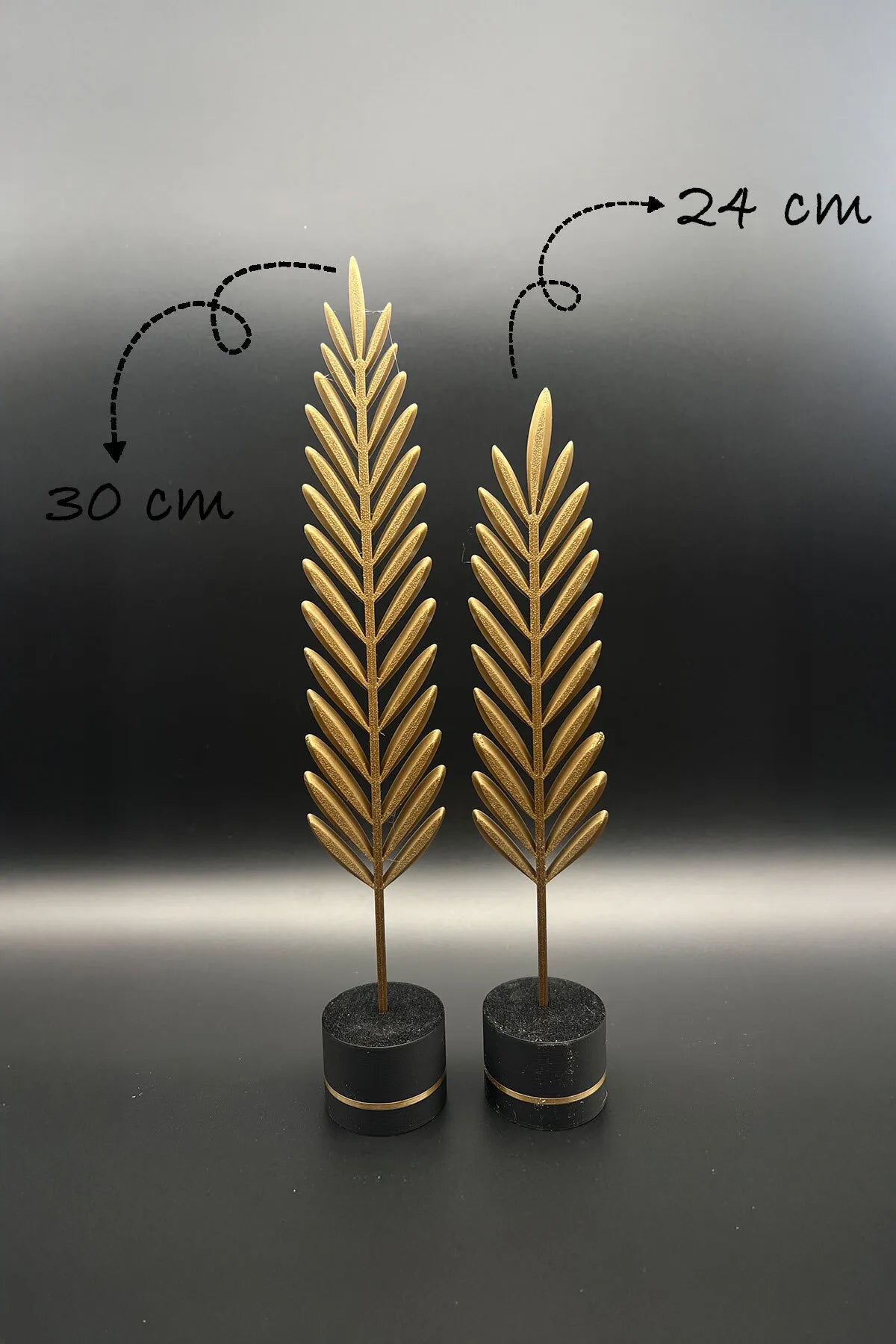Modern Minimalist Doğa Temalı Yaprak Seti