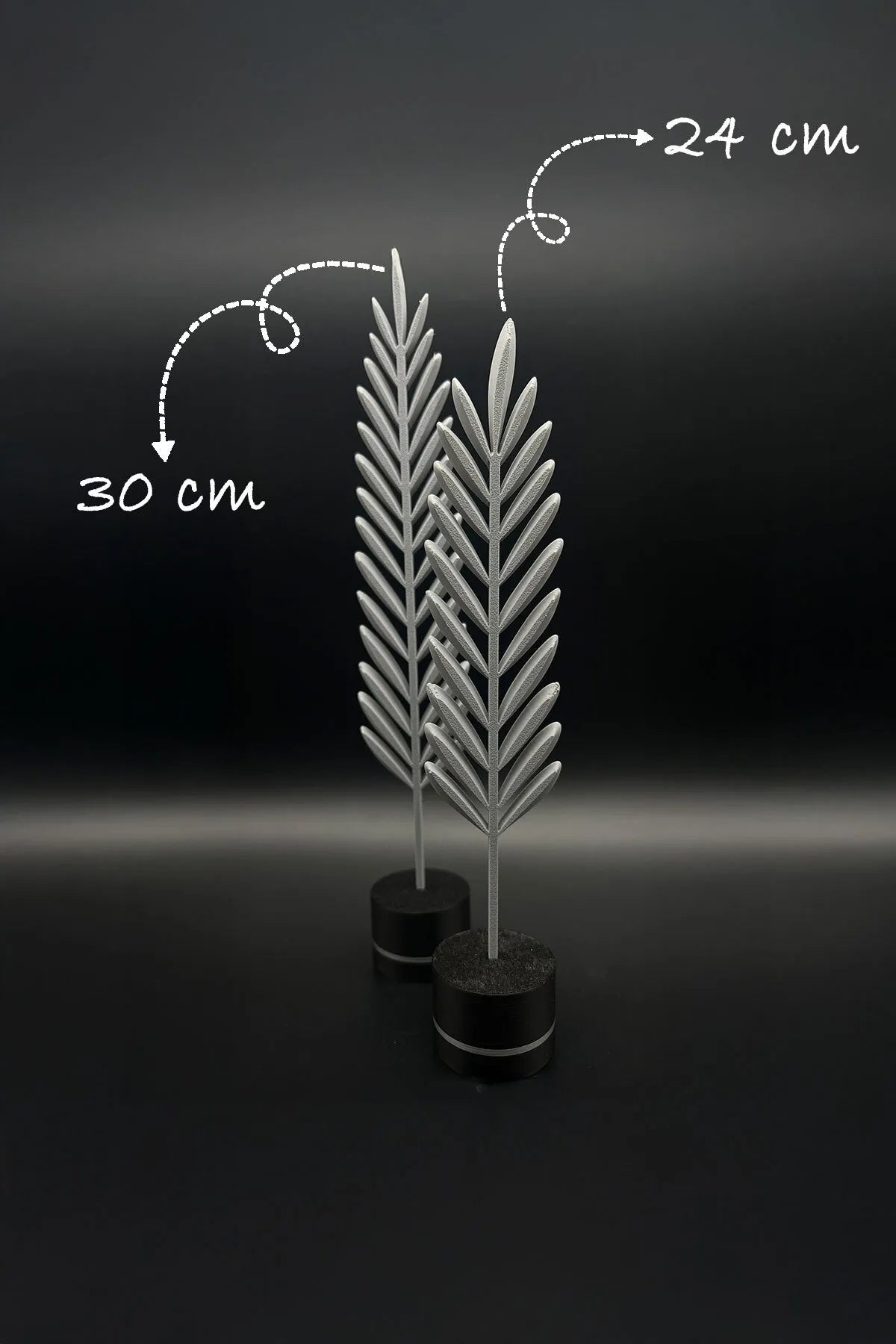 Modern Minimalist Doğa Temalı Yaprak Seti