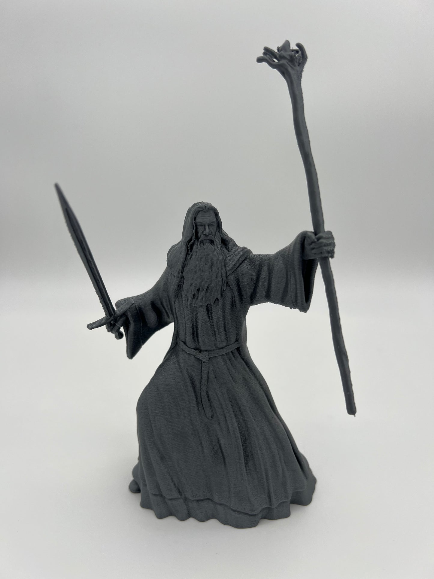 Gandalf Figürü – Yüzüklerin Efendisi Temalı Dekoratif Obje