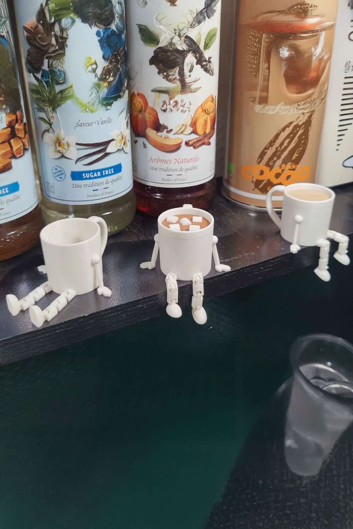Mini Marshmallowlu Sıcak Çikolata Figürü