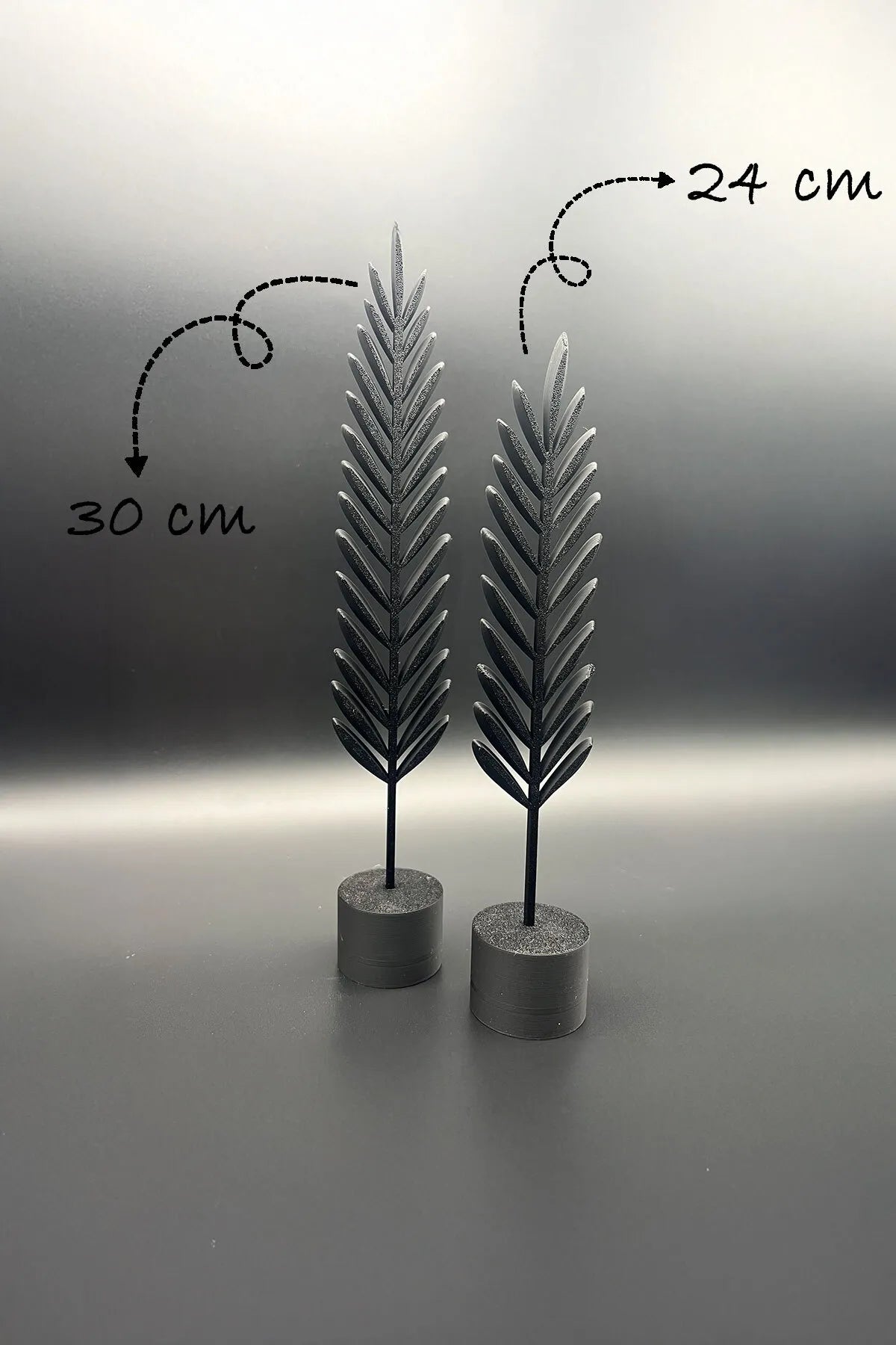 Modern Minimalist Doğa Temalı Yaprak Seti