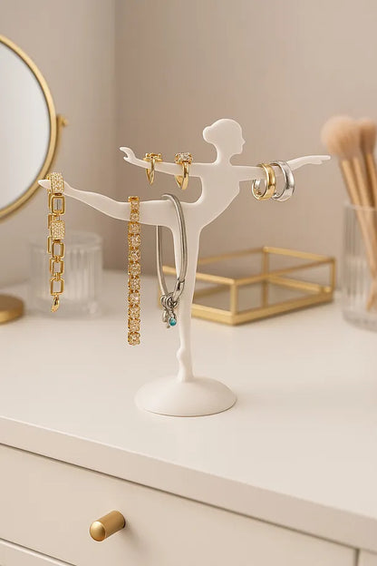 Dekoratif Balerin Tasarımlı Takı Standı - Takı Düzenleyici - Takı Organizeri