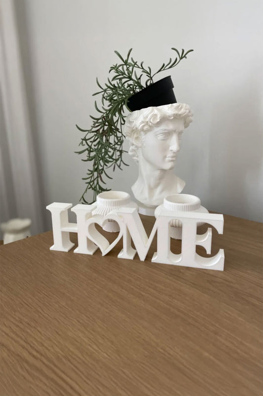 Home Yazılı Dekoratif Biblo Masaüstü Dekor