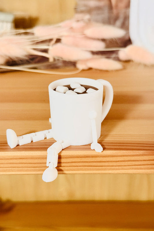 Mini Marshmallowlu Sıcak Çikolata Figürü