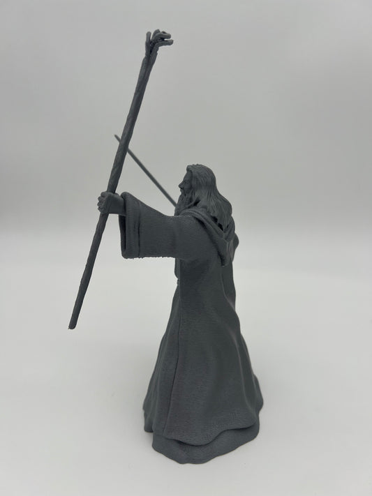 Gandalf Figürü – Yüzüklerin Efendisi Temalı Dekoratif Obje