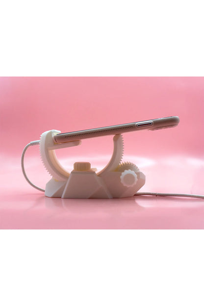 Masaüstü Telefon Standı - Eğimli Ayarlanabilir Ergonomik Telefon Tutucu