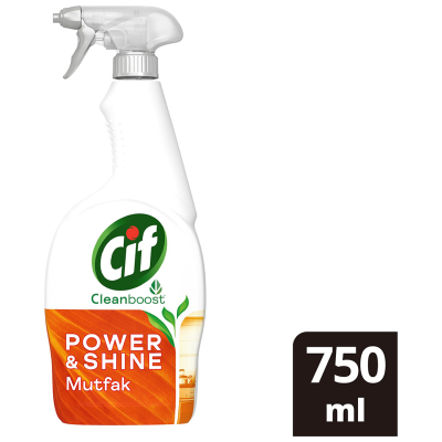 Power Shine Cleanboost Sprey Temizleyici Mutfak İçin Temizleyici ve Yağ Çözücü 750 ML