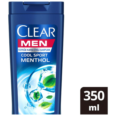 Men Kepeğe Karşı Etkili Şampuan Cool Sport Menthol Ferahlatıcı Mentol Etkisi 350 ml