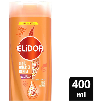 Superblend Saç Bakım Şampuanı Anında Onarıcı Bakım C Vitamini Keratin Seramid 400 ml